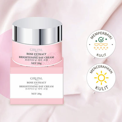 Girlpal Rose Brightening Day Cream Vitamin C + Niacinamide | 20 g