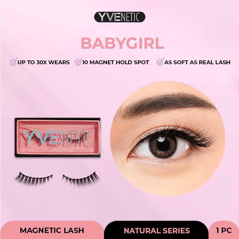 Yvenetic Magnetic Eyelash Babygirl (Natural Series) 0.5g