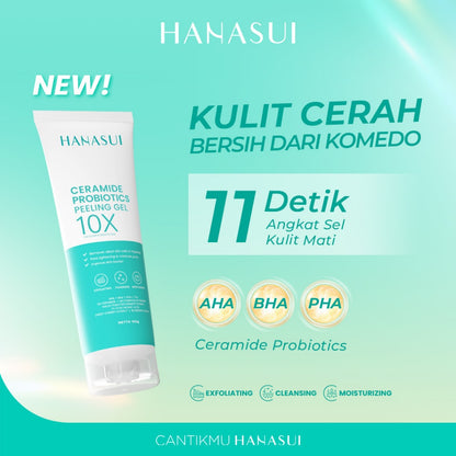 HANASUI Ceramide Probiotics Peeling Gel | 100 ml