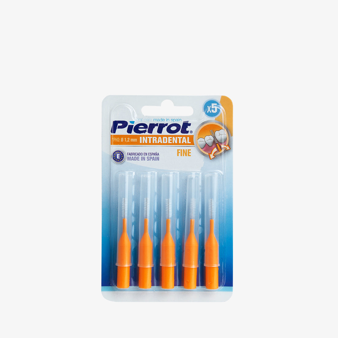 Pierrot Mini Interdental Brush 1.2mm (isi 5) / Sikat Gigi Behel Kawat Gigi Ortho