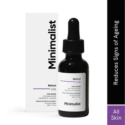 Minimalist Retinol 0.3% Face Serum 30ml