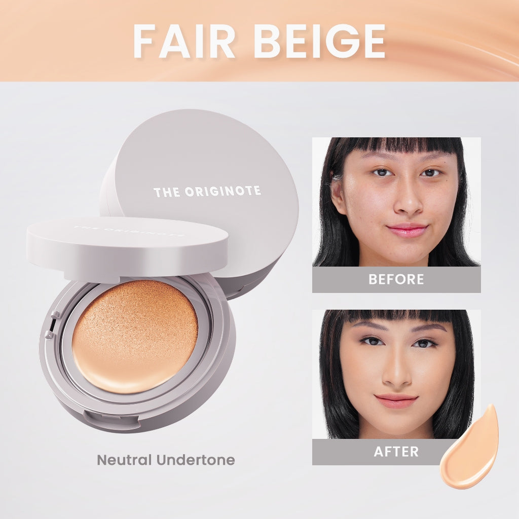 The Originote High Cover Serum Cushion - Fair Beige