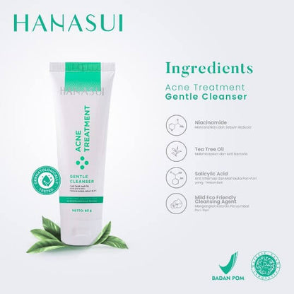 Hanasui Acne Treatment Series Pack + Free Pouch