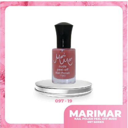 Marimar Nail Polish Kode : 097 Peel Off Nude isi 12 | 96 ml