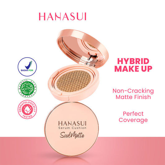 Hanasui Serum Cushion SoulMatte Warm Sand 109