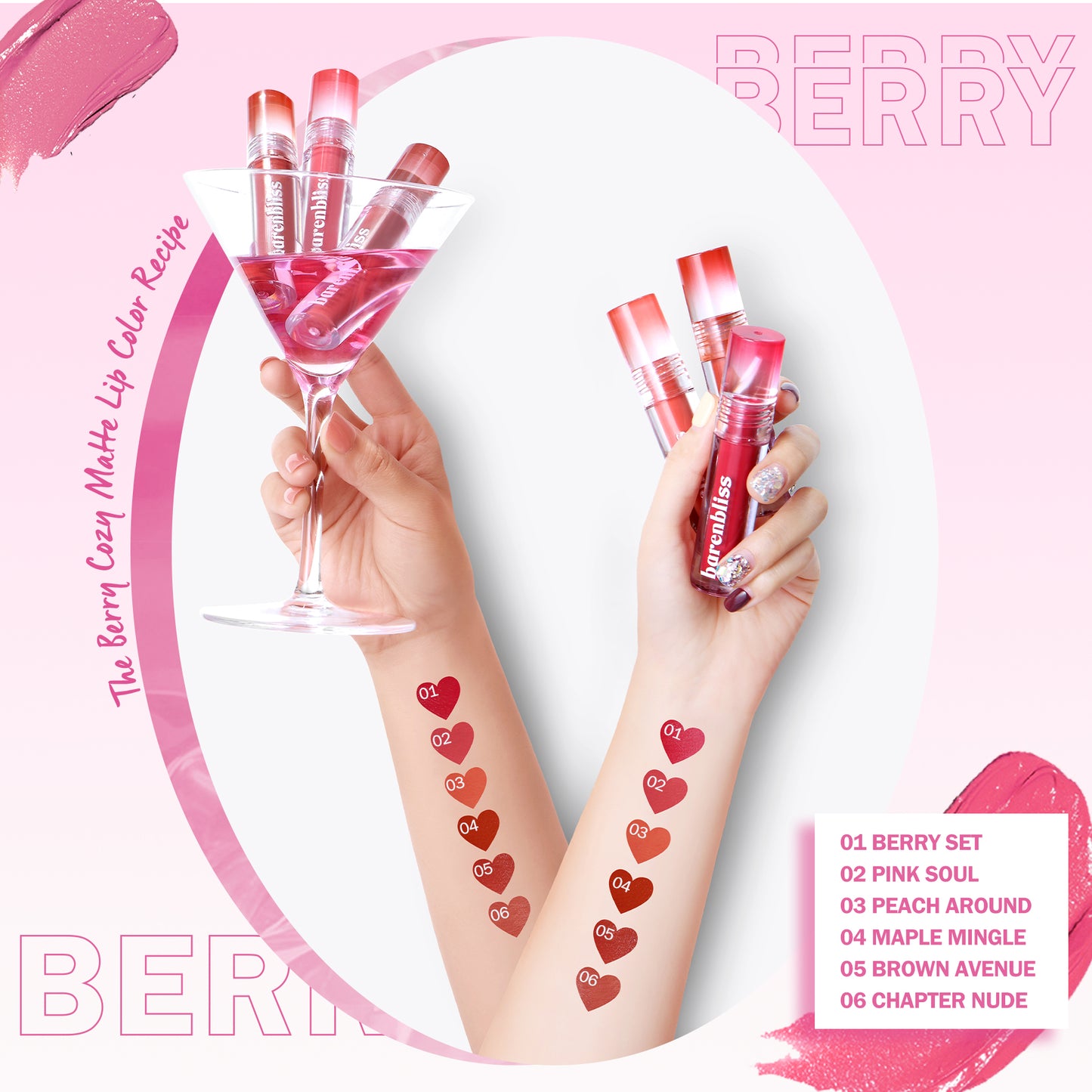 Barenbliss Berry Makes Comfort Lip Cream - 03 Peach Around | 3 g