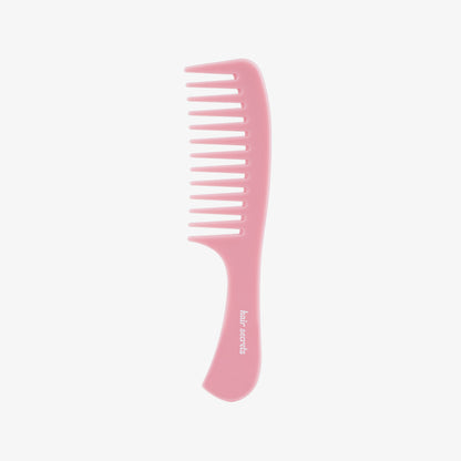 Hair Secrets Wide Tooth Comb Pink