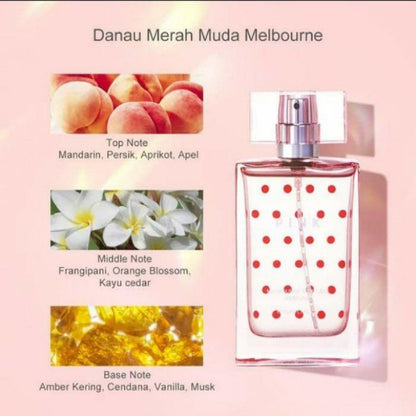 Miniso Women'S Parfume Melbourne Pink Lake EDT | 50ml