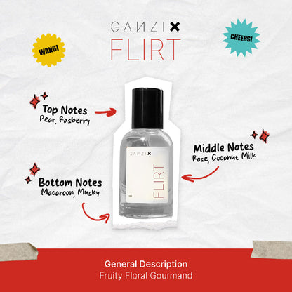 Ganzi.X - FLIRT Parfum Unisex | 30ml