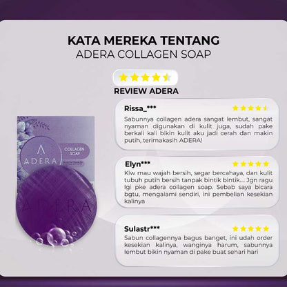 Adera Collagen Soap 1pcs | 60gr