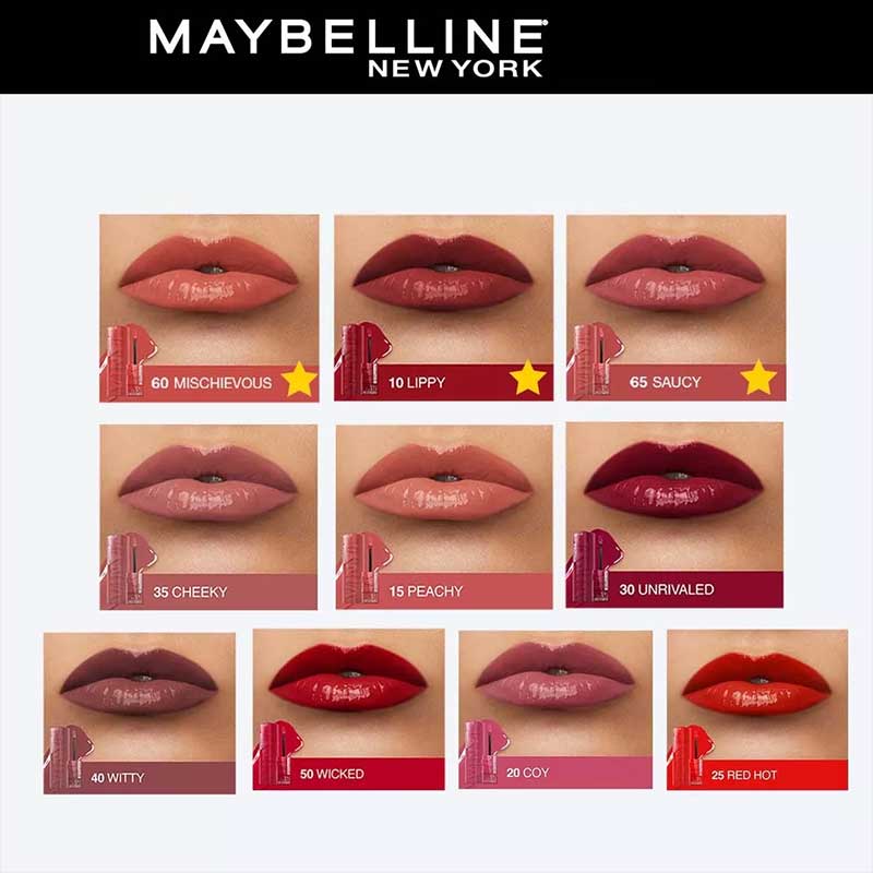 Maybelline Superstay Vinyl Ink 10 Lippy | 4.2 ml