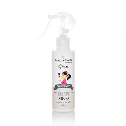 Beauty Barn Natural Disinfectant Room Spray Vir-O | 120ml Free Mit-O 30ml