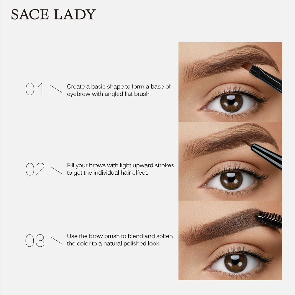 Sace Lady Tinted Brow Gel Light Brown | 6Ml