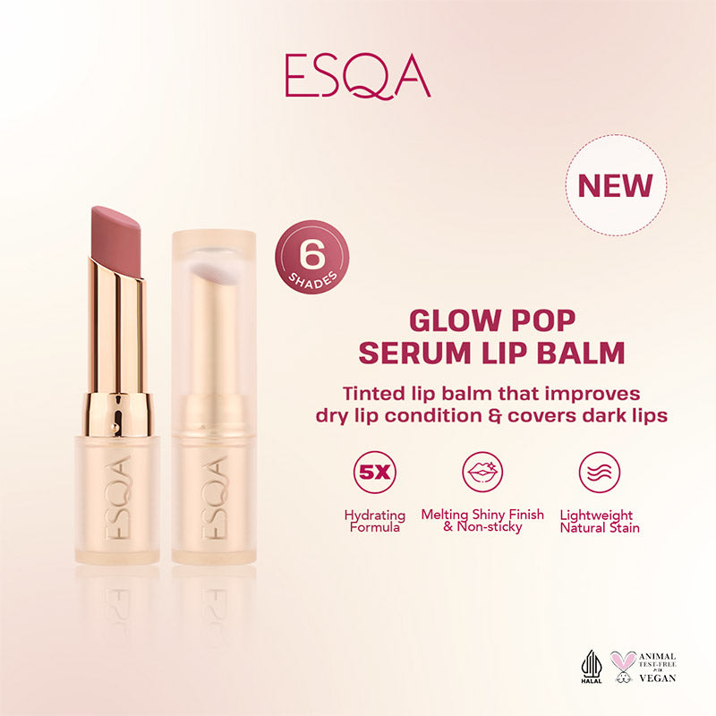 ESQA Glow Pop Serum Lip Balm - Big Energy 3gr