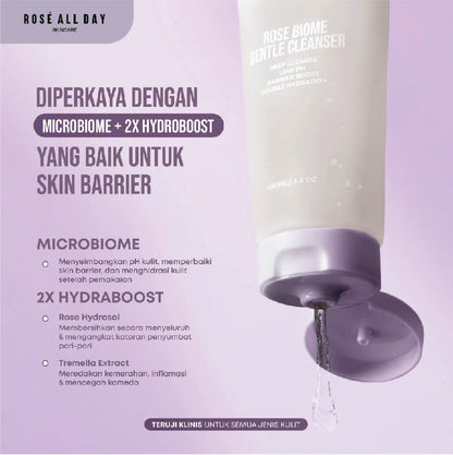 ROSE ALL DAY Biome Gentle Cleanser | 100 gr