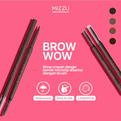 Mizzu Eye Brow Wow Dark - Shade 01 | 0.09gr