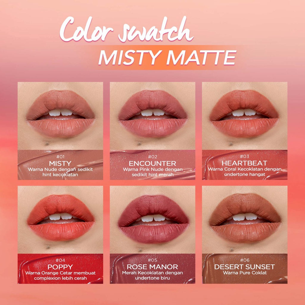 Dazzle Me Misty Matte Lip Cream 05 Rose Manor