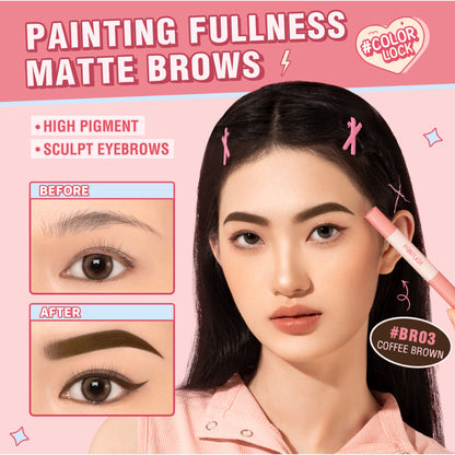 PINKFLASH SMUDGE PROOF BROW POMADE BR03