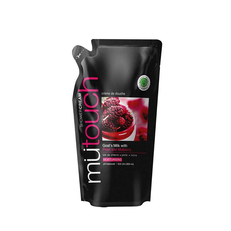 Mutouch Shower Cream With Mulberry and Pearl Refill | 800ml