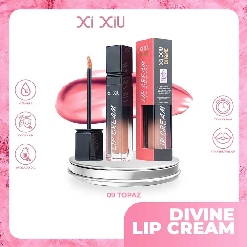 Xi Xiu Divine Lip Cream Light Pigmented Matte 09 | 4 g