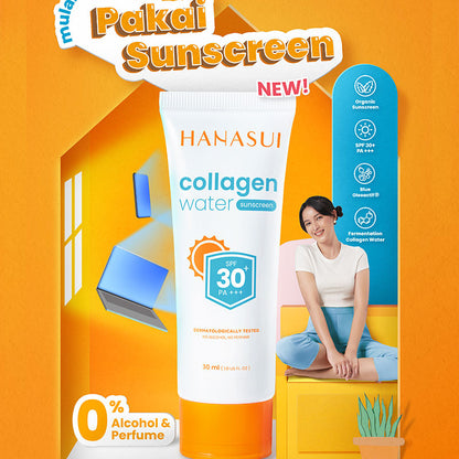 Hanasui Collagen Water Sunscreen SPF30