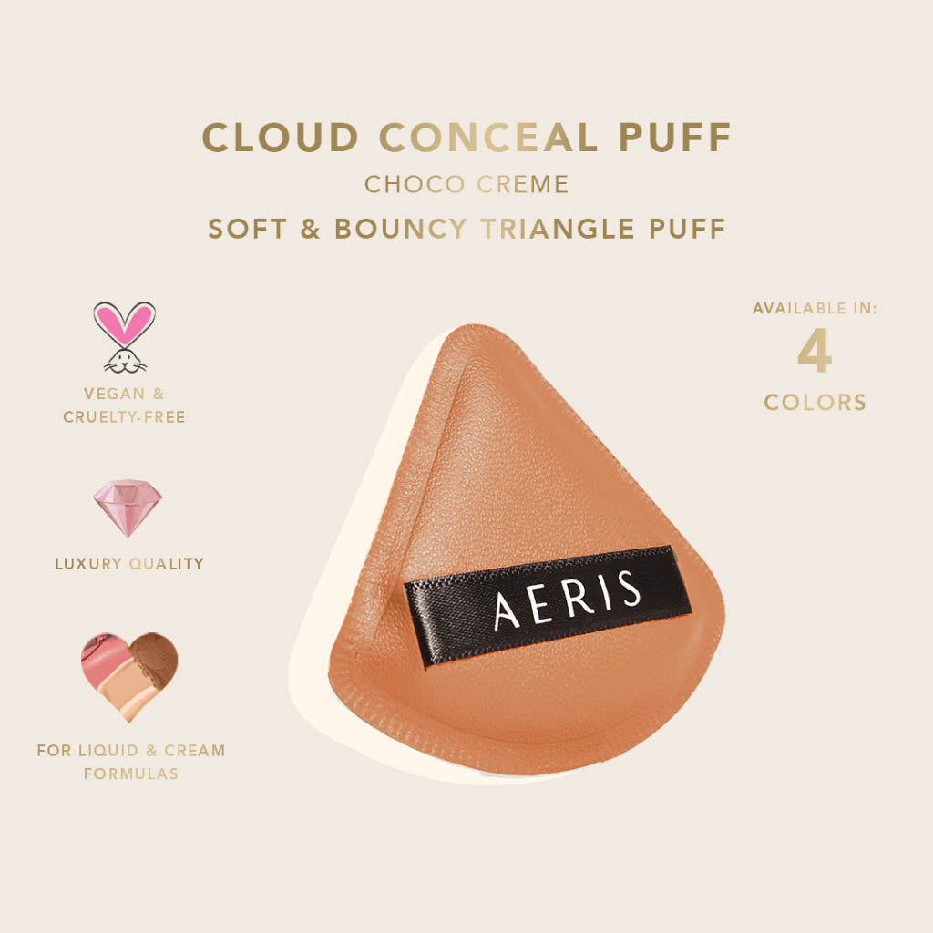 Aeris Beaute Cloud Conceal Puff - Choco Creme