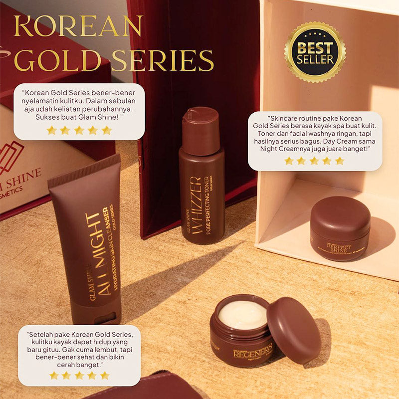 Glam Shine Korean Gold Series 140ml