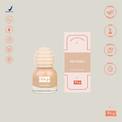 Kynd Nails Creamy Paint Nail Polish Seashell | 11 ml