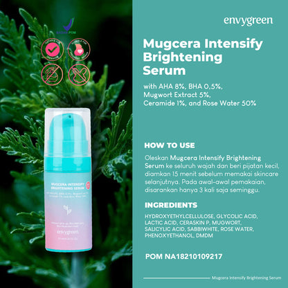 Envygreen Mugcera Intensify Brightening Serum AHA 8% | 10 ml