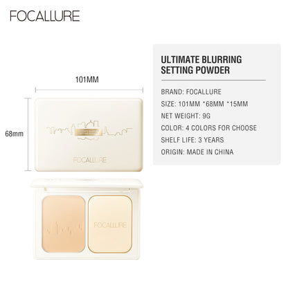 FOCALLURE ULTIMATE BLURRING SETTING POWDER FA338 PC02