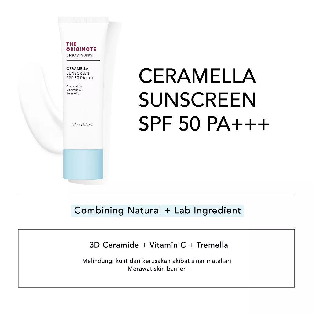 The Originote Ceramella Sunscreen SPF50 PA+++ | 50g