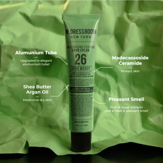 W DRESSROOM Hand Cream No. 26 Herb Woody (50ml) - Lotion Wangi - Favorit BTS Korea