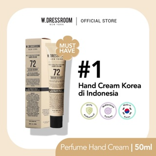 W DRESSROOM W.DRESSROOM Hand Cream No. 72 Sugar Berry (50ml) - Perfumed Lotion - Korea BTS favorit