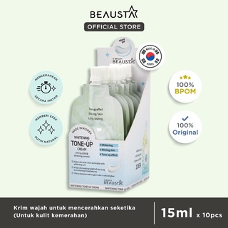 BEAUSTA Whitening Tone-Up Cream (15ml x 10pcs)