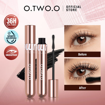 O.TWO.O Waterproof Mascara Long Lasting 36H Make Up (Volume and Curling Waterproof Mascara)